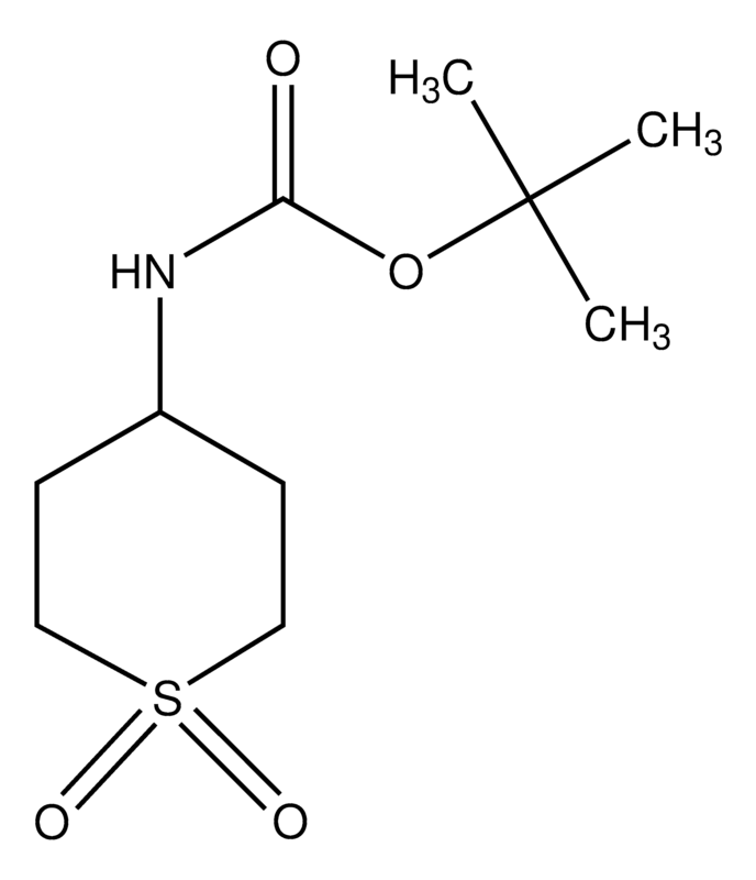 Merck tert-Butyl N-(1,1-dioxothian-4-yl)carbamate