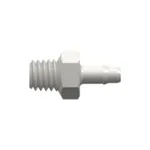 10-32 Special Tapered Thread with 1/4` Hex to 400 Series Barb, 3/32` (2.4 mm) ID Tubing