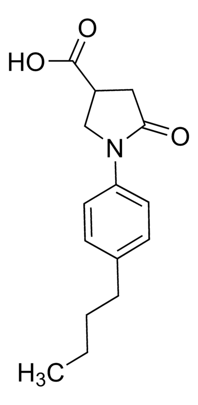 Merck 1-(4-Butylphenyl)-5-oxo-3-pyrrolidinecarboxylic acid