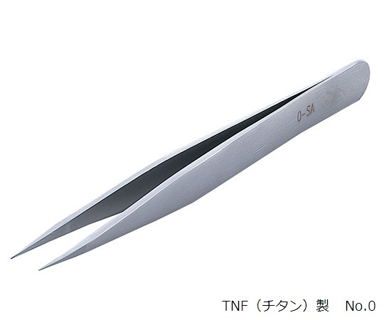 AS ONE PrecisIon MEISTER Tweezer TNF (Titanium), 마이스터 핀셋(티탄 제)