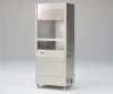 AS ONE Compact Fume Hood 700S (SUS·Dry-Scrubber Integrated), 콤팩트 퓸후드700S(스테인리스제·건식스크러버 일체형)