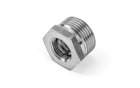 [정수기 부품] thread nippel stainless steel 3/4" - 3/8
