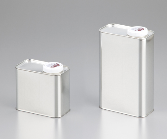 AS ONE Industrial Square Metal Can, 각형 금속캔