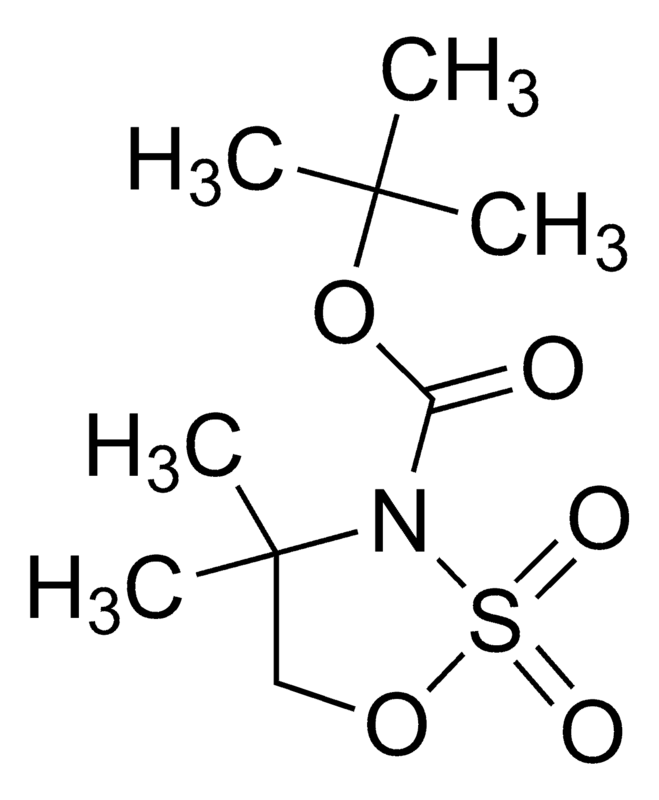 Merck tert-butyl 4,4-Dimethyl-2,2-dioxooxathiazolidine-3-carboxylate