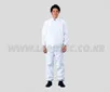 AS ONE Fluororesin Coated Jacket and Pants(Chemical Resistant Type), 불소수지 코트 내약 상의·바지(내약품성)