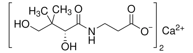 Merck D-PANTOTHENIC ACID HEMICALCIUM SALT, >=