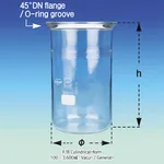 SciLab 100 ~ 20000㎖ DURAN-glass Flat-bottom Vacuum/Pressure Reaction Vessels