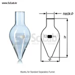 DURAN Blanks for Standard Separatory Funnel