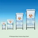 SciLab PP Biohazard Waste Collection Bag & Stand