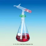 SciLab 5·10·20·25㎖ Tilt Repeating Glass Dispensers with Fixed Volume