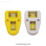 Daihan Science SB ABS T-type Multipurpose Level, 2 Tubes, 35×h52mm, ABS T-형 다용도 수평기