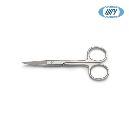 WPI 501755 / 실험용 가위(Scissors), Sharp/Sharp, 11.5 cm, Curved[1EA]