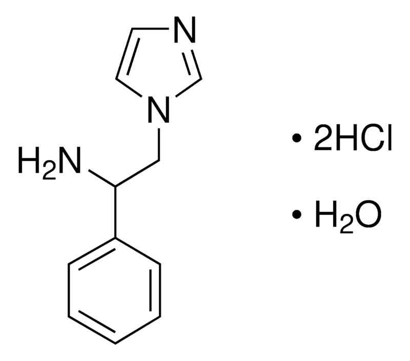 Merck 2-(1H-Imidazol-1-yl)-1-phenylethanamine dihydrochloride hydrate