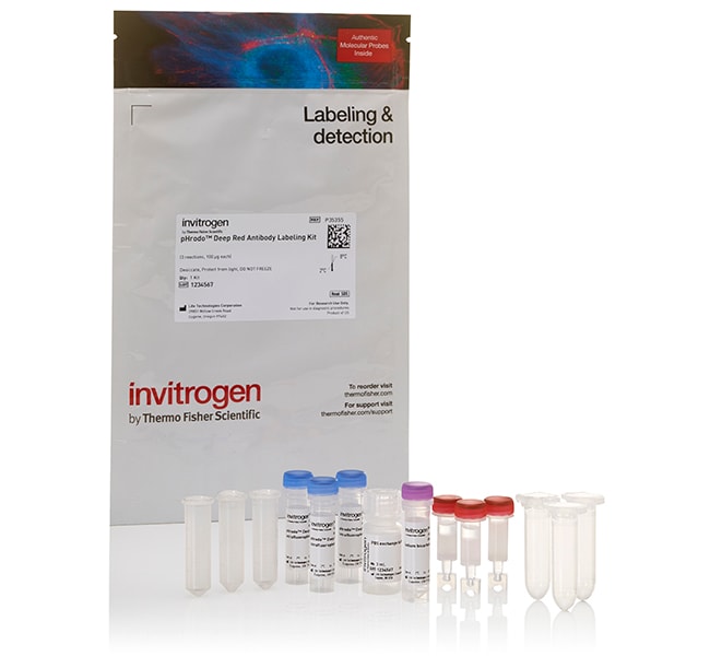 Thermo Fisher Scientific pHrodo Deep Red Antibody Labeling Kit, 3 x 100 ug Reactions