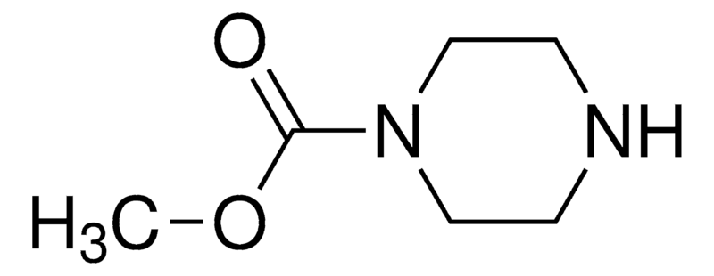 Merck methyl piperazine-1-carboxylate