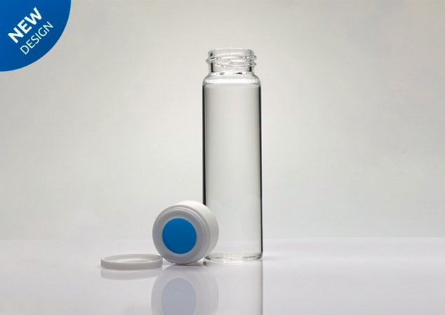 Merck Certified clean borosilicate glass vials