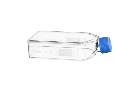 Greiner Bio One CELL CULTURE FLASK, 250 ML, 75 CM², PS,ADVANCED TC, BLUE FILTER SCREW CAP, CLEAR, STERILE, 5 PCS./BAG