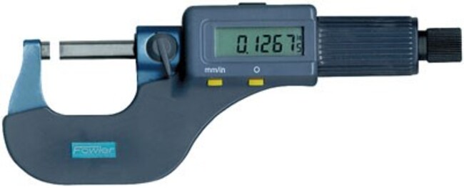 Thermo Fisher Scientific Battery-Powered Digital Micrometers, LCD and RS-232 Output, 0 to 1 in.