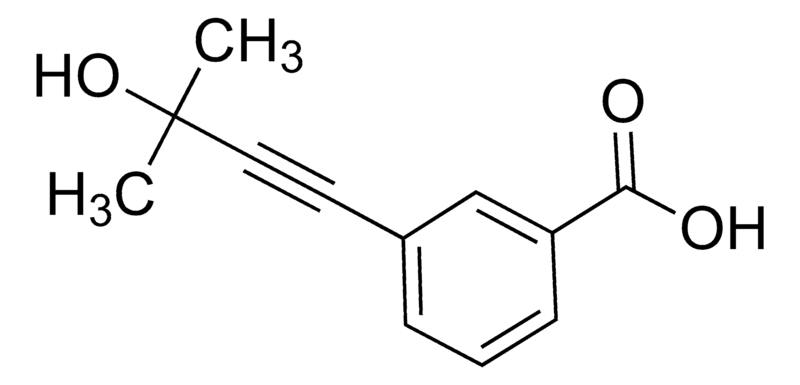Merck 3-(3-Hydroxy-3-methylbut-1-yn-1-yl)benzoic acid