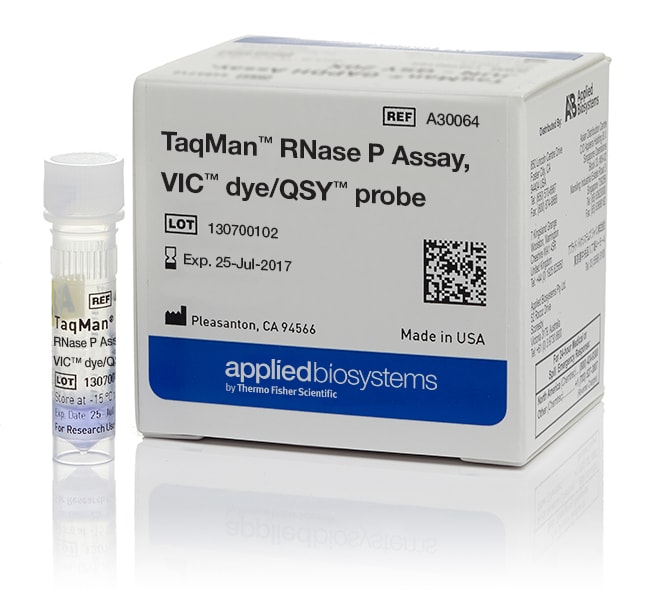 Thermo Fisher Scientific TaqMan RNase P Assay, VIC dye/QSY probe