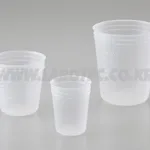 AS ONE Sterile Disposable Cup (Vacuum Molded), 멸균디스포 컵(진공 성형)