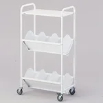 AS ONE Medical Record Wagon (with Writing Table), 의료기록용 왜건(필기대 부속)