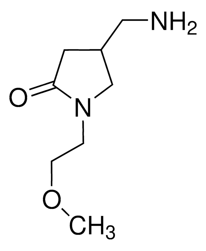 Merck 4-(Aminomethyl)-1-(2-methoxyethyl)pyrrolidin-2-one