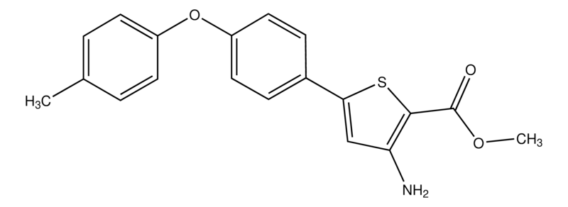 Merck Methyl 5-(4-(p-tolyloxy)phenyl)-3-aminothiophene-2-carboxylate