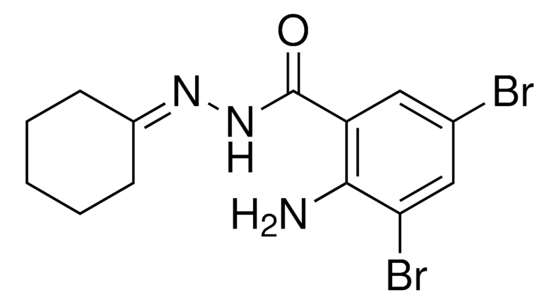 Merck 2-AMINO-3,5-DIBROMO-N'-CYCLOHEXY-