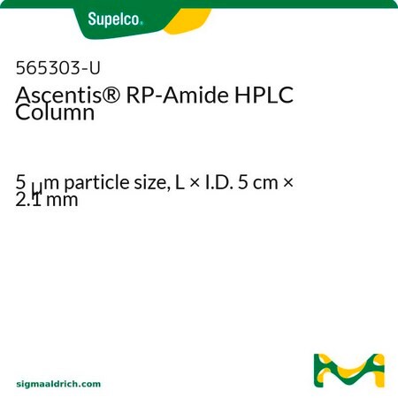 Merck ASCENTIS RP-AMIDE 5UM 5CM X 2.1MM HPLC&