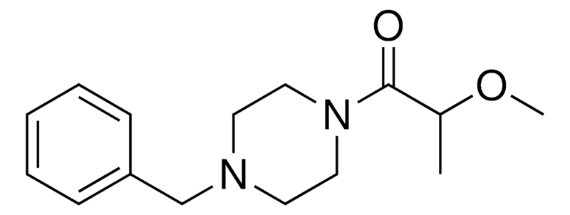 Merck 1-BENZYL-4-(2-METHOXYPROPANOYL)P-