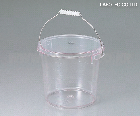 AS ONE Polycarbonate Bucket (with Lid), 폴리카보네이트 들통(뚜껑 부속)