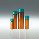 Lklab Korea Amber Sample Vial with Cap / 갈색 샘플 바이알, 캡 일체형