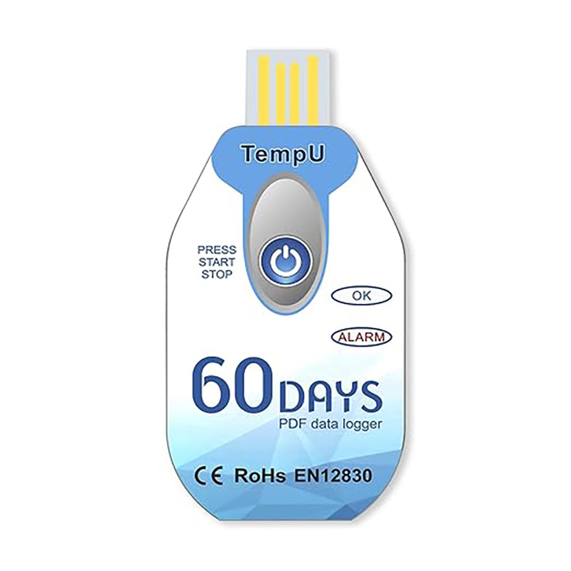 Tzone 스팟시 USB 온도 레코더 템프유 TempU 2℃ 이하 / 8℃ 이상- 60일간 기록