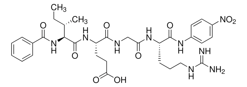 Merck Nalpha-Benzoyl-L-isoleucyl-L-glutamyl-glycyl-L-arginine-4-nitroanilide