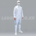 AS ONE Cleanroom Wears(without Hood), 원피스 방진복(후드없음)
