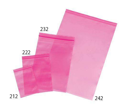 AS ONE Antistatic Poly Bag with Zipper, 정전기 방지 폴리 백