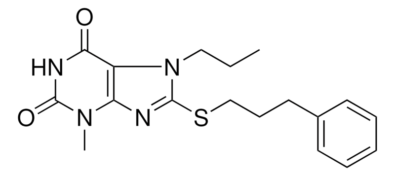 Merck 3-METHYL-8-(3-PHENYL-PROPYLSUL - 50 MG&