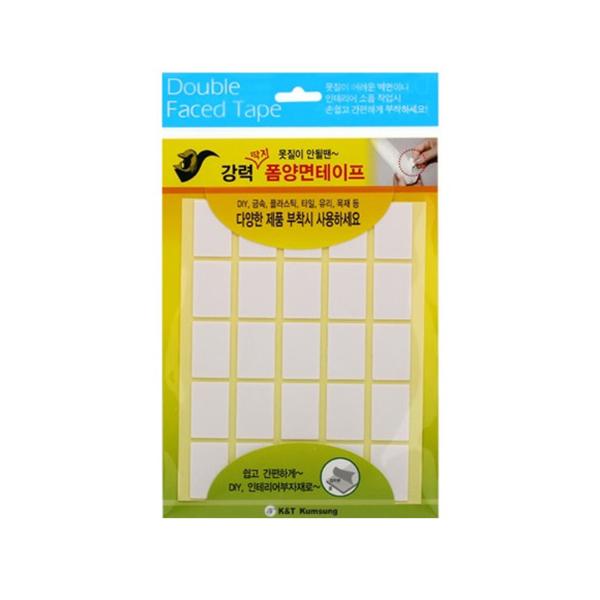 OFFICENEX 강력폼양면테이프 KT-0004(사각, 20x30mm)