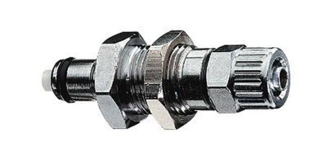 Thermo Fisher Scientific Quick-Disconnect Fittings Hose Barb Insert with Valved Fittings, 3/8 in. ID, 1.35 L