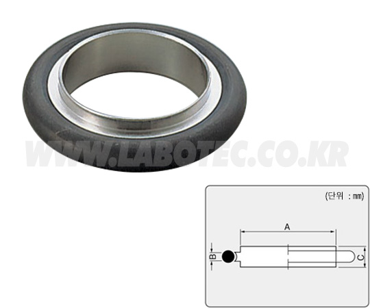 AS ONE Centering Ring(Stainless Steel), 센터링 링(스테인리스제)