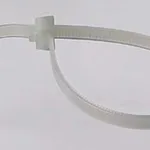 Thermo Fisher Scientific Releasable Design Cable Tie, White, 7.5 in.