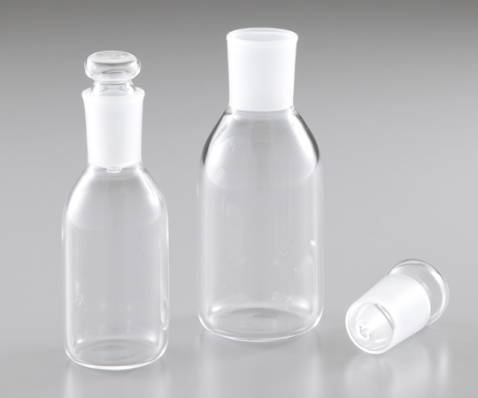 AS ONE Quartz Bottle with Common Flat Plug, 석영유리 공통평전병(평전 부속)