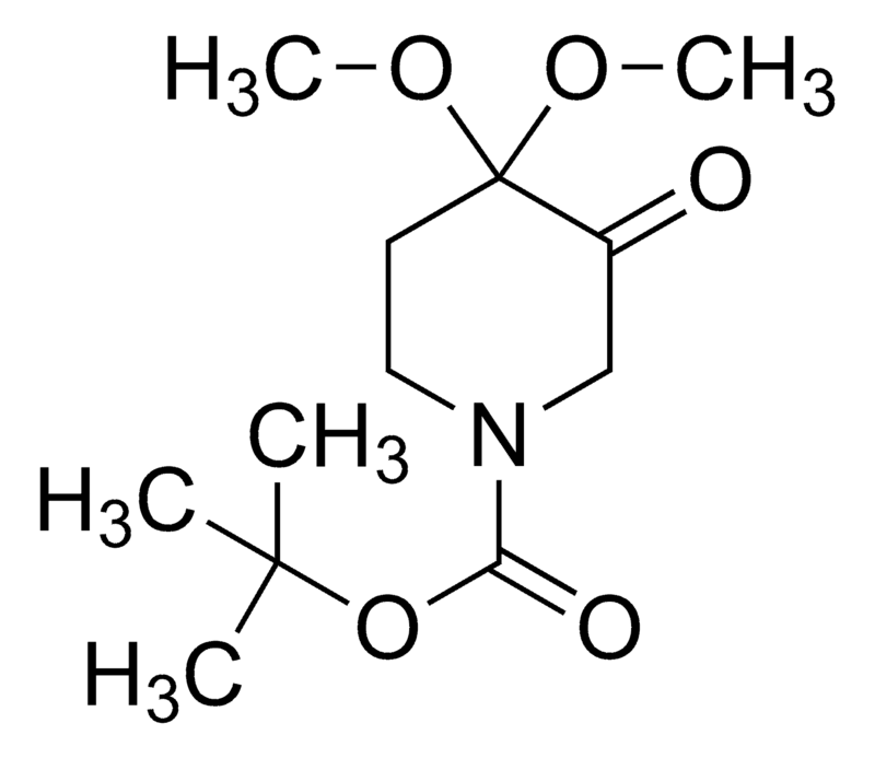 Merck tert-Butyl 4,4-dimethoxy-3-oxopiperidine-1-carboxylate