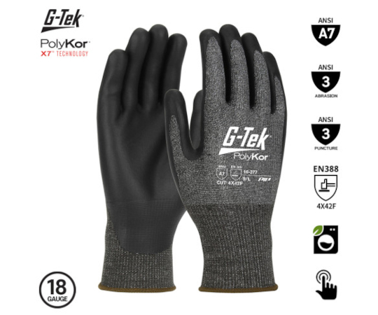 AS ONE Cut resist gloves(G-Tek Platinum), 잘림 방지 장갑(G-Tek 플래티넘)