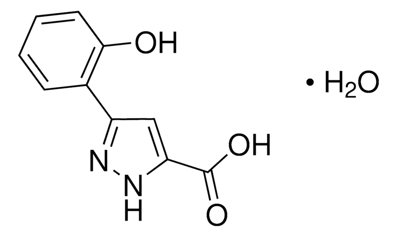 Merck 3-(2-Hydroxyphenyl)-1H-pyrazole-5-carboxylic acid hydrate