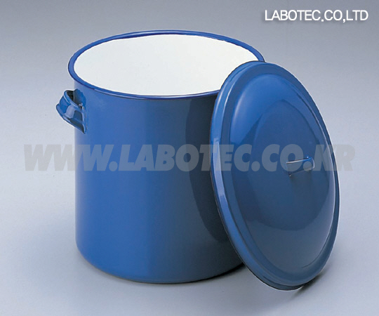 AS ONE Enamel Tank with Lid, 법랑 탱크(뚜껑부착)