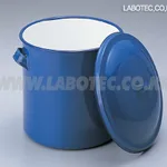 AS ONE Enamel Tank with Lid, 법랑 탱크(뚜껑부착)