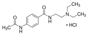 Merck N-ACETYLPROCAINAMIDE HYDROCHLORIDE