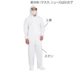 AS ONE Disposable Antistatic Wear(Jacket and Pants), 일회용 대전방지복 (에레브레이크®)